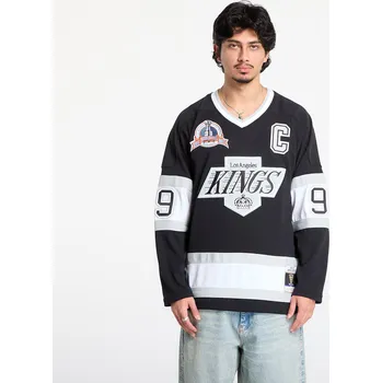 cyklistický dres Dres Mitchell & Ness NHL Dark Jersey Kings 1992 Wayne Gretzky Los Angeles Kings Black L