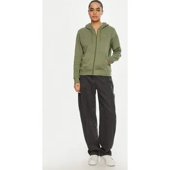 Pánská mikina Tommy Jeans Mikina Flag DW0DW19729 Zelená Regular Fit L