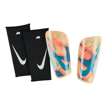 Fotbalový chránič Nike KM Mercurial Lite oranžová/modrá UK L