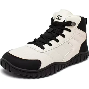 Pánské tenisky Kotníkové barefoot boty HOBIBEAR OAK Barva: Bílá, Velikost: 37