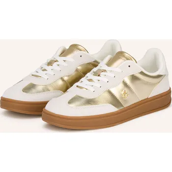 Dámské tenisky Tommy Hilfiger Tenisky Jackie, režná / zlatá