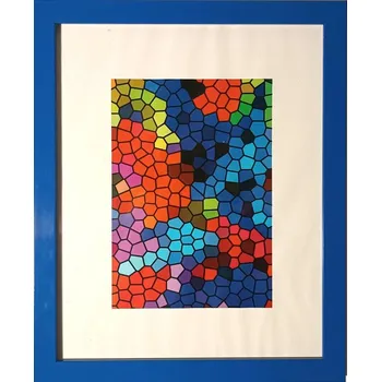 Rám na obraz Bondecor Fotorám plast PLF 1913 hladký 24x30cm, v mnoha různých barvách Barva: Stříbrná