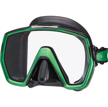 Vodní sport Tusa Potápěčská maska ​​TUSA FREEDOM HD černá/zelená QB EG