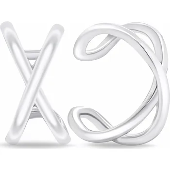 Náušnice Brilio Silver Módní stříbrné záušnice EA696W + 2 měsíce na vrácení zboží