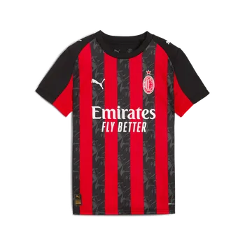 Puma AC Milán domácí 2025/2026 červená/černá UK Junior L