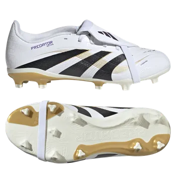 Kopačky Adidas Predator League FT FG bílá/černá/zlatá EUR 35 1/2