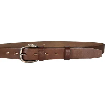 Opasek PENNY BELTS Kožený opasek 30-302-506 hnědý - 75 cm