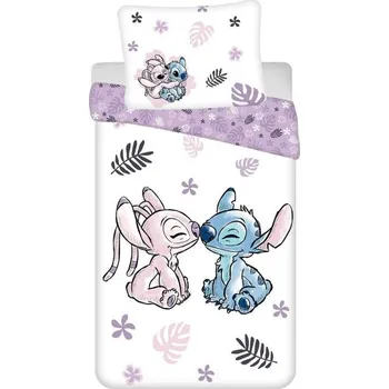 Povlečení Povlečení Lilo and Stitch White bílé AKCE