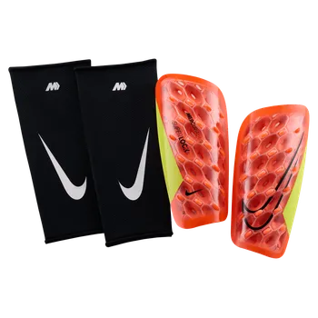 Fotbalový chránič Nike Mercurial Lite SuperLock oranžová/černá UK L