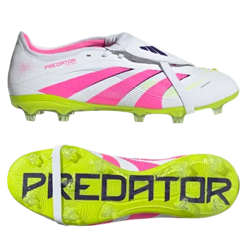 Kopačky Adidas Predator Pro FT FG bílá/růžová/žlutá EUR 43 1/3