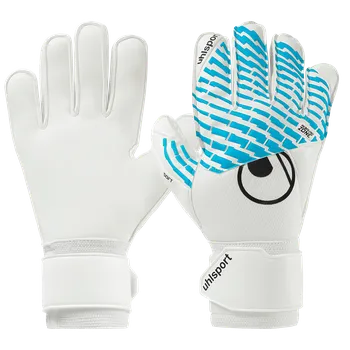 Brankářské rukavice Uhlsport FM Cybertec Soft Pro modrá/bílá UK 10,5