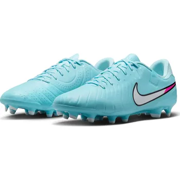 Kopačky Nike Tiempo Legend 10 Academy FG/MG světle modrá/růžová EUR 44 1/2