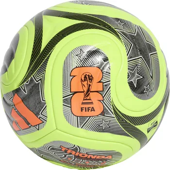 Fotbalový míč Adidas FIFA World Cup 26™ Trionda Competiton Winter žlutá/černá/oranžová UK 5