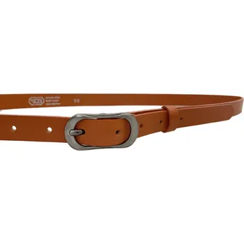 Opasek PENNY BELTS Kožený opasek 20-185-08 losos - 75 cm