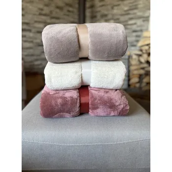 deka Měkoučká deka - různé barvy XXL Barva: Smetanová