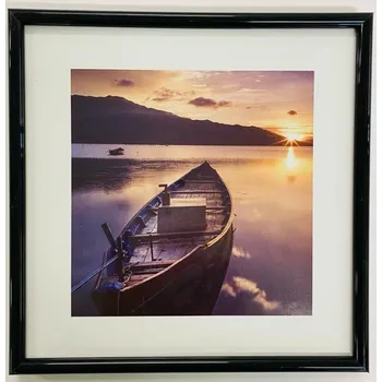 Rám na obraz Bondecor Fotorám FAST - černý čtverec Velikost: 20x20