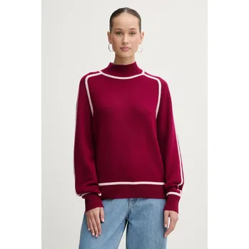 Dámský svetr Kašmírový svetr FROM FUTURE WPM02443 růžová 43X, vel. XS