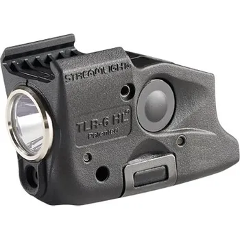 Svítilna Streamlight TLR-6 HL - Glock 43X Rail / 43X MOS, 48 Rail / 48 MOS, 300 lm, červený laser Černá