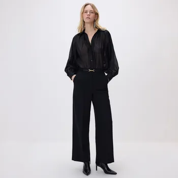 Dámské kalhoty Reserved - Kalhoty s páskem - černý - 952HF-99X - 952HF-99X-XL