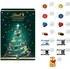 Bonboniéra Lindt Adventní kalendář Vánoční stromeček zelený 221 g