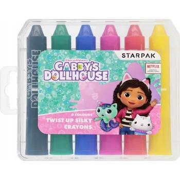 Kresba STARPAK PASTELKY V TYČINCE GÁBININ KOUZELNÝ DOMEK 6 KUSŮ