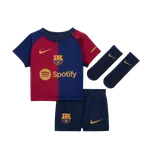 Nike FC Barcelona domácí 2024/2025 tmavě modrá/vínová UK 18/24 měsíců