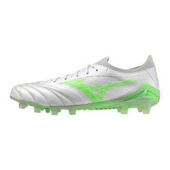 Kopačky Mizuno Morelia Neo IV Beta Elite FG bílá/zelená EUR 46