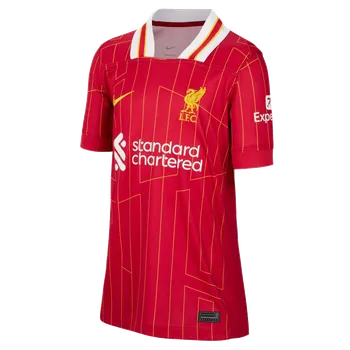 Nike Liverpool FC domácí 2024/2025 červená UK Junior S