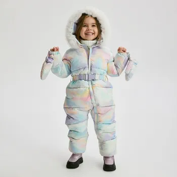 Dívčí bunda Reserved - Barevný overal s rukavicemi - vícebarevná - 209EX-MLC - 209EX-MLC-116