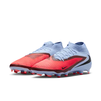 Kopačky Nike Phantom 6 High Academy FG/MG červená/světle modrá EUR 41