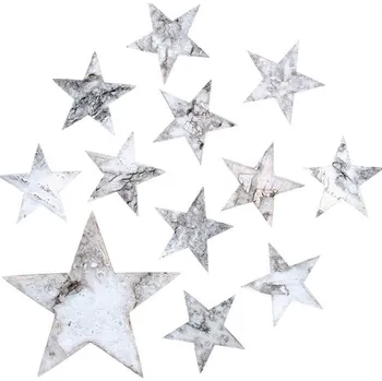 Anděl Přerov s.r.o. Hvězdičky z březové kůry 5,5 cm, 12 ks