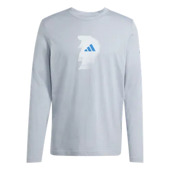 Pánské tílko Adidas Jude Bellingham s dlouhým rukávem šedá UK XXL