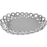 Eurofirany Dekorativní keramická miska ADEN Šedá 30cm