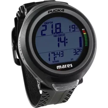 Potápěčský počítač Mares Potápěčský počítač PUCK 4 černá BKBK