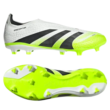 Kopačky Adidas Predator League Laceless FG/MG bílá/černá/žlutá EUR 39 1/3