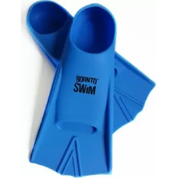 Ploutve Born To Swim Plavecké ploutve - Silicone Short Training Fins HAPPY SR 39-41 Modrá