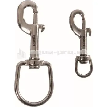 Mares XR Karabinka DEAD BOLT SNAP - nerezová ocel 120mm