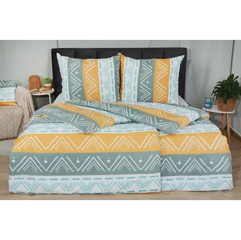 Povlečení Krepové povlečení PLUS KOMA okrové