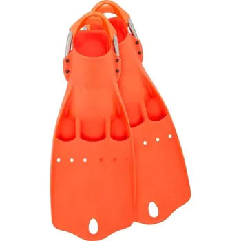 Ploutve Tecline Ploutve LightJet s ocelovými pružinami XL Oranžová