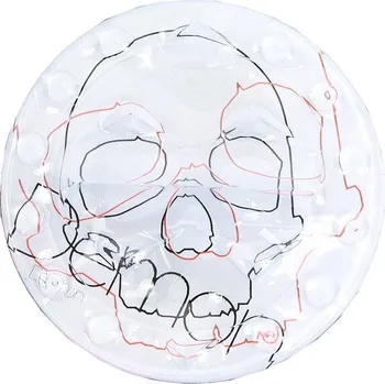 Příslušenství na snowboard stomp pad DEMON Round/Skull one size One Size