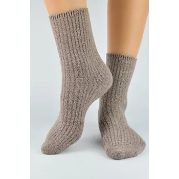Ponožky dámské jemné bez lemu 36-41 b.hnědá - doprava zdarma od 2 000 Kč