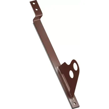 FIX TRUBKA METAL JANOSIK - Držák trubkové sněhové zábrany pro plechy JANOSIK, hnědá