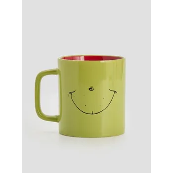 House Vánoční hrnek Grinch 600 ml žlutá