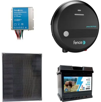 Ohradník Sada ohradník SOLAR 2J s baterií 44Ah a solárním panelem 40W