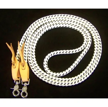 Westernové otěže LAGUNA provazové spojené - doprava zdarma od 2 000 Kč