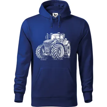 Dámská mikina Mikina - Fendt 1000 Vario Barva: Královská modrá (05), Velikost: 3XL, Střih: Pánské