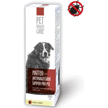 Kosmetika pro psa PHC MATTEO šampon antiparazitární pro psy 200ml - doprava zdarma od 2 000 Kč