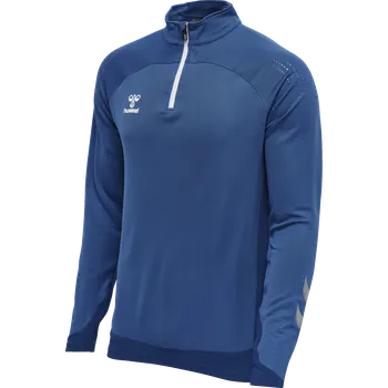Pánská mikina Hummel LEAD Half Zip modrá UK M