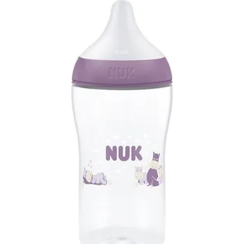 NUK Perfect Match láhev s kontrolou teploty HIPPO 260 ml