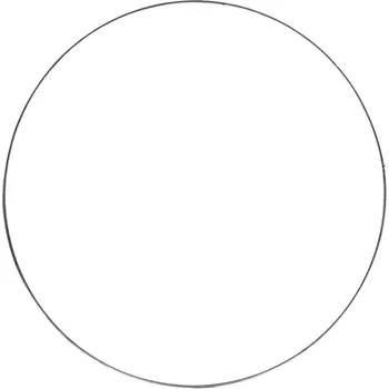 Lapač snů Pro Háčkování Kovový kruh pozinkovaný 22 cm